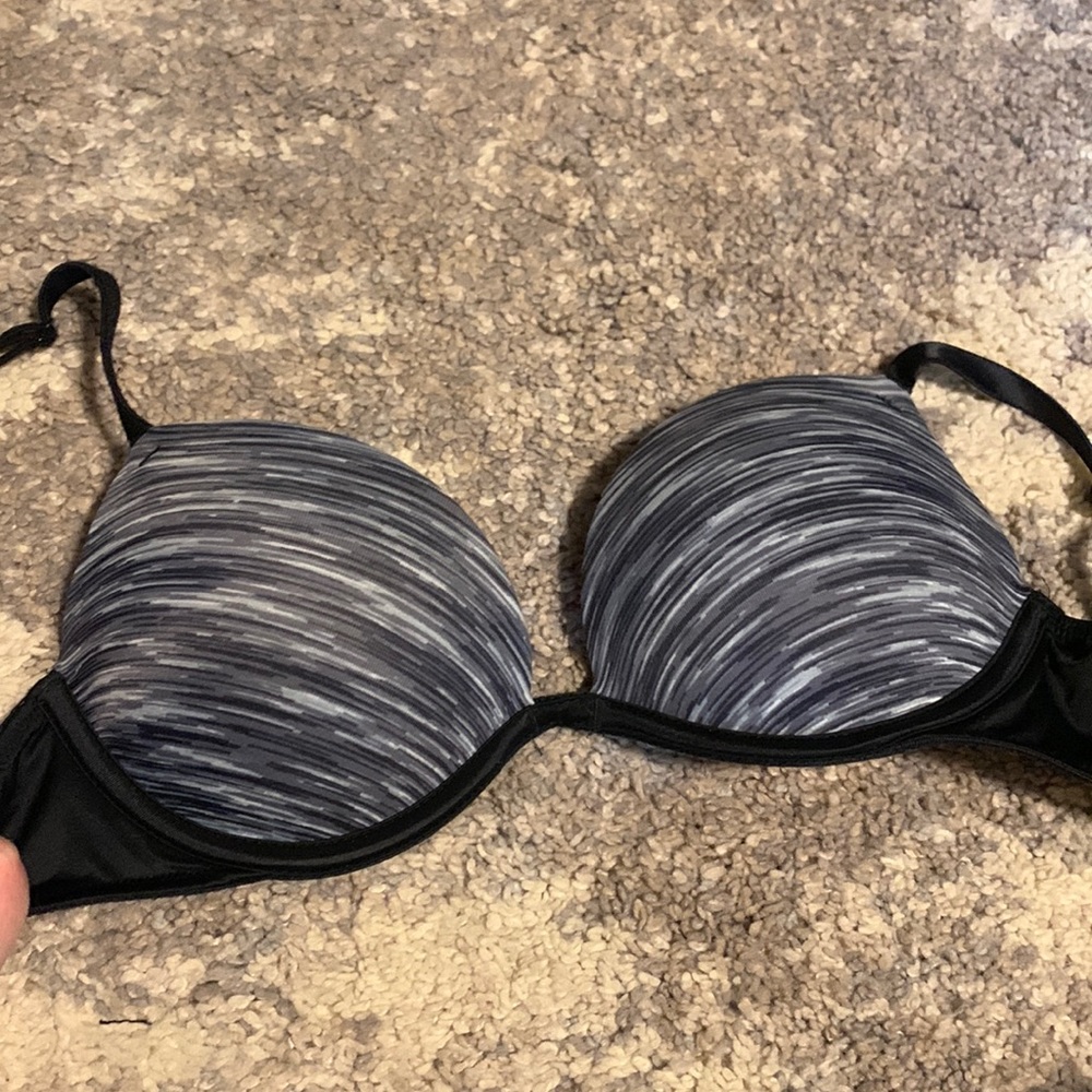 Pink super push up bra